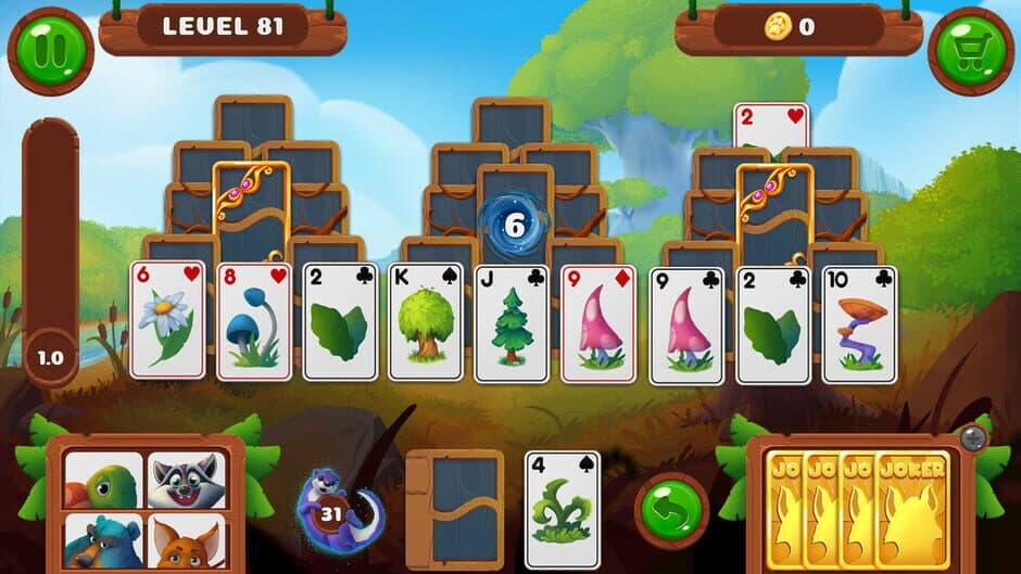 Rescue Friends Solitaire screenshot