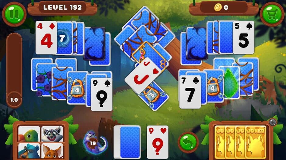 Rescue Friends Solitaire screenshot
