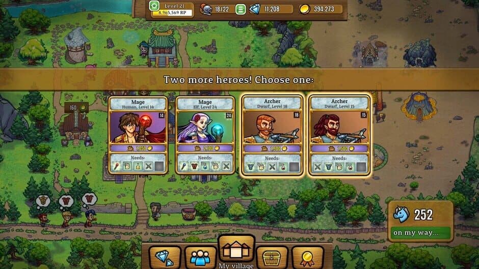Hero Park screenshot