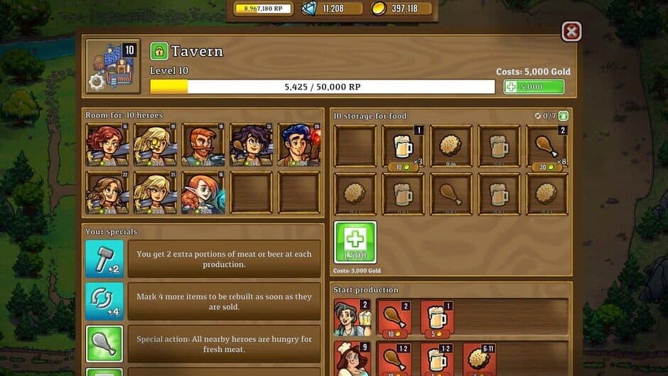 Hero Park screenshot