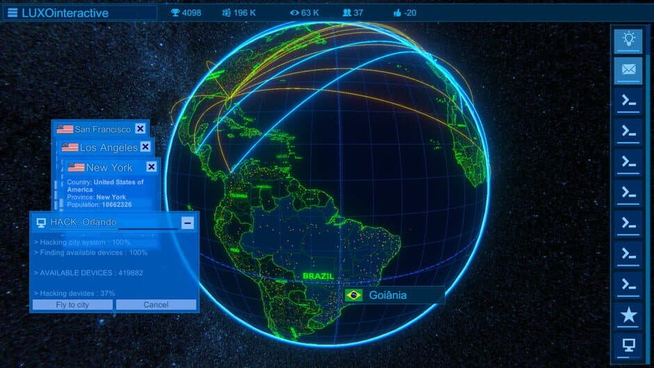 Cyber Attack screenshot