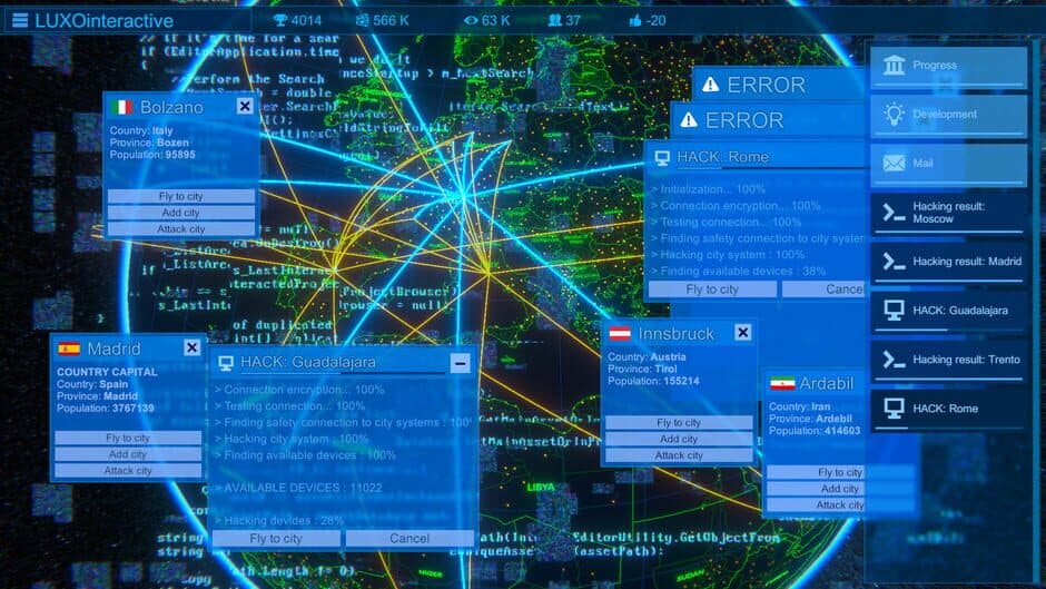 Cyber Attack screenshot