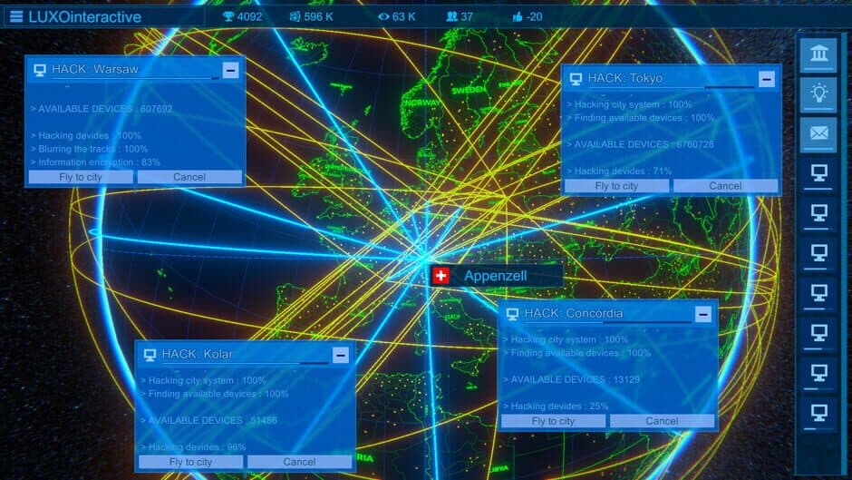 Cyber Attack screenshot