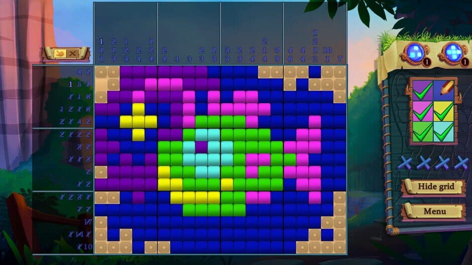 Adventure Mosaics: Small Islanders screenshot