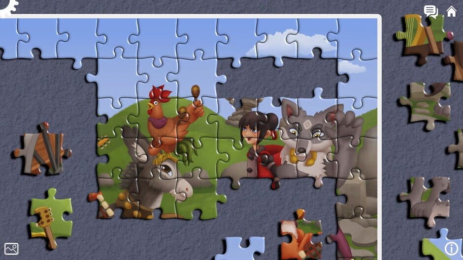 The Adventures of Wolf and Hood: A Jigsaw Tale screenshot