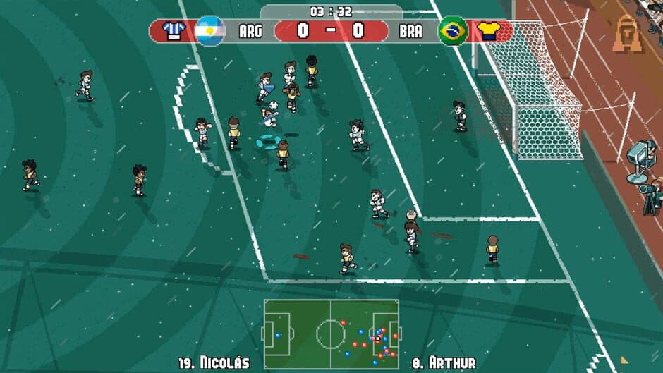 Pixel Cup Soccer: Ultimate Edition screenshot