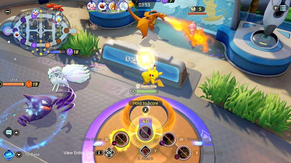Pokémon Unite screenshot