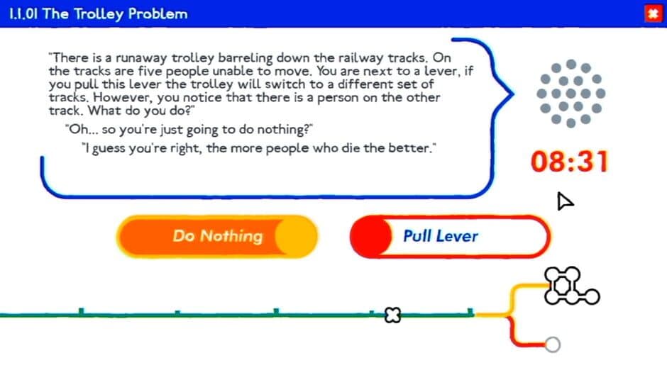 Trolley Problem, Inc. screenshot