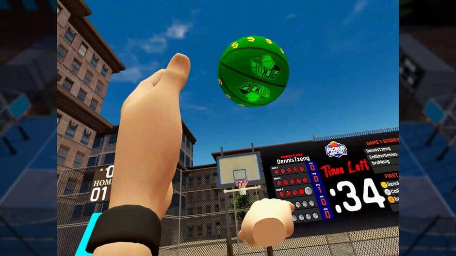 Pickup Basketball VR screenshot