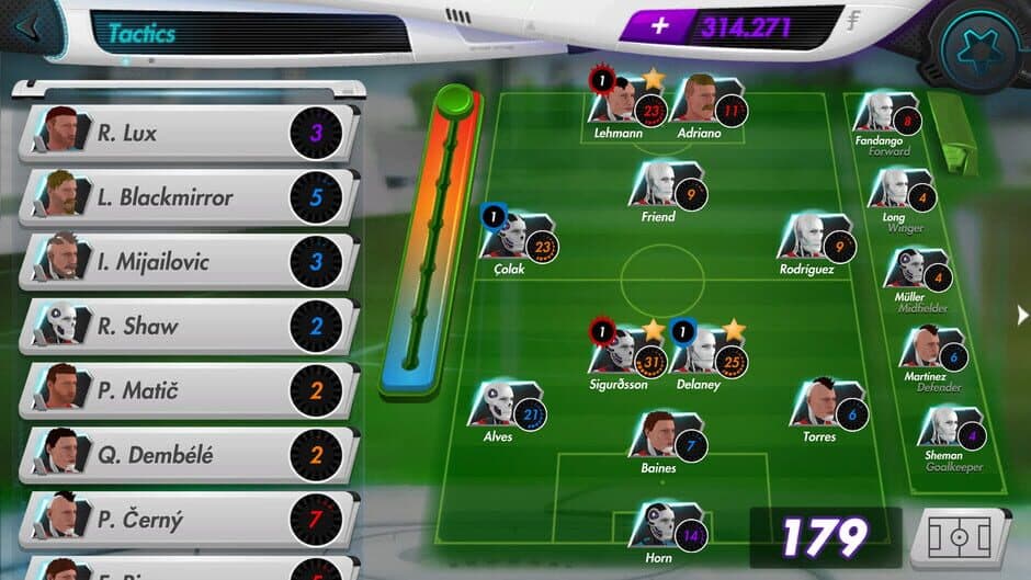 Futuball: Future Football Manager Game screenshot