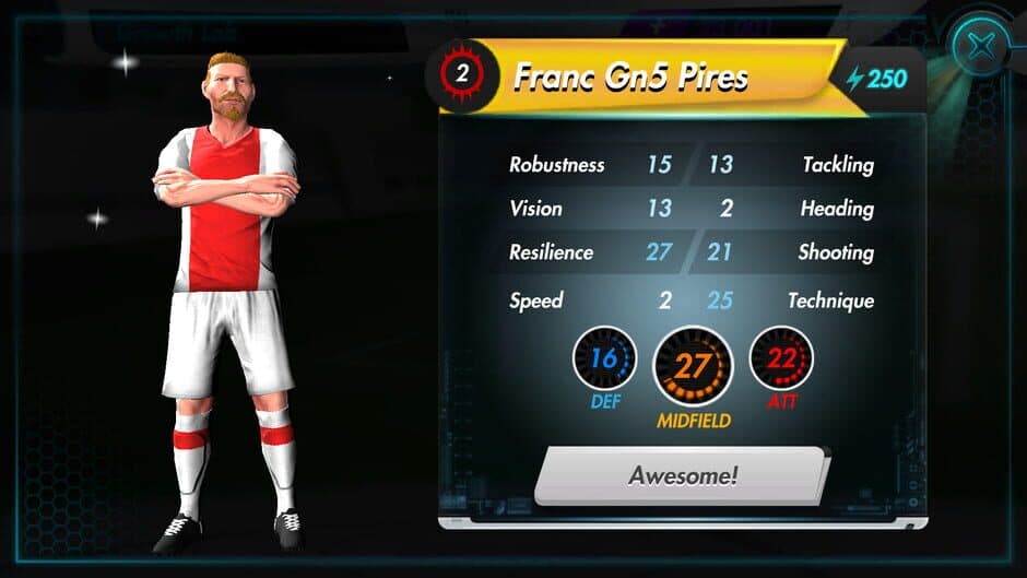 Futuball: Future Football Manager Game screenshot