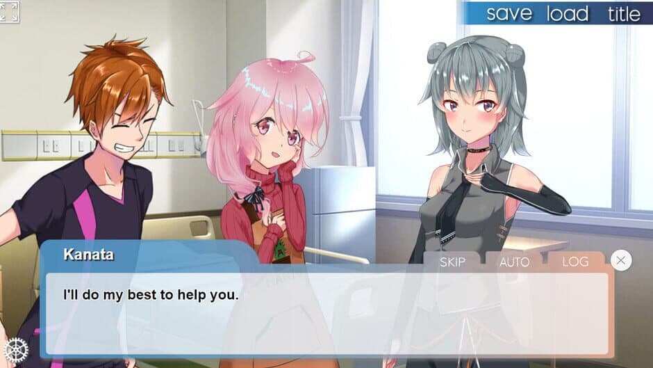 Netaboku: A robot girl changes my life as a bedridden boy screenshot