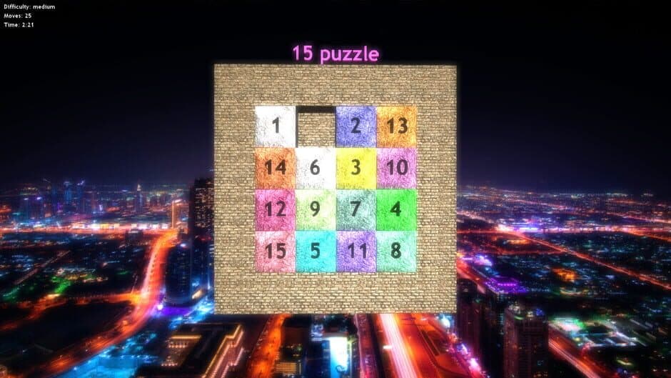 15 Puzzle screenshot