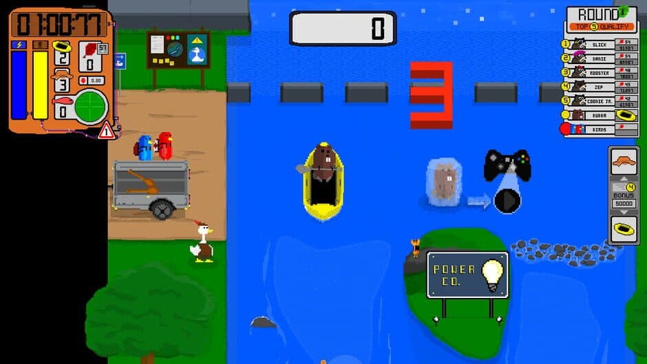 Beaver Fun River Run: Steam Edition screenshot