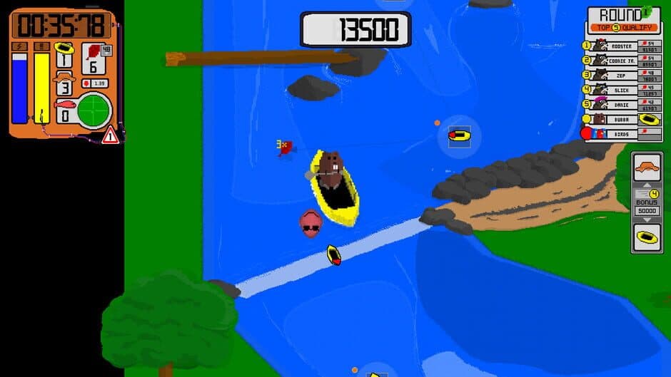 Beaver Fun River Run: Steam Edition screenshot