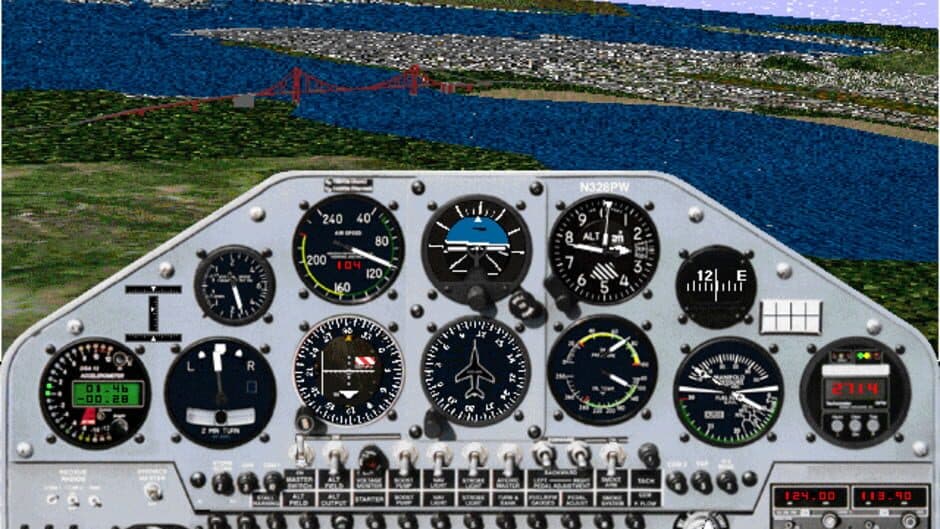 Microsoft Flight Simulator for Windows 95 screenshot
