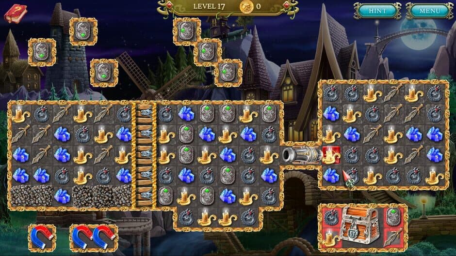Cursed House 9: Match 3 Puzzle screenshot