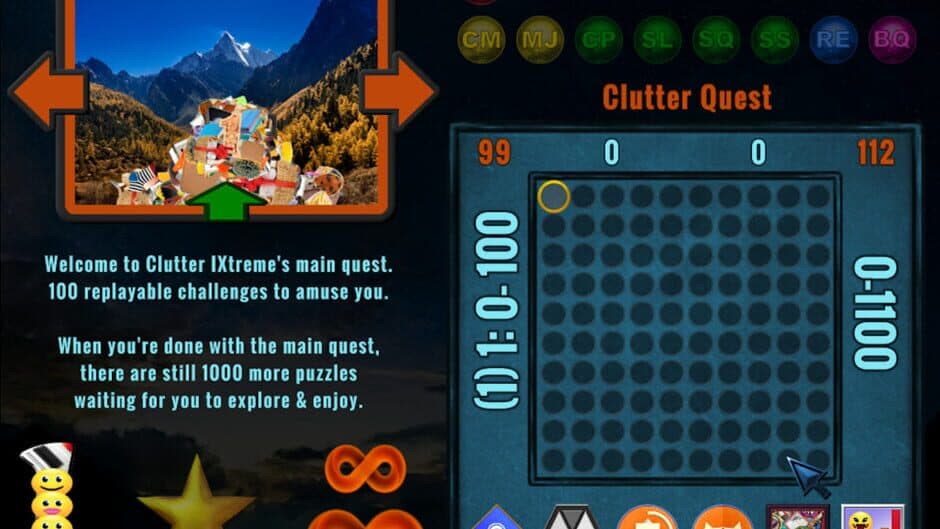 Clutter IX: Clutter IXtreme screenshot