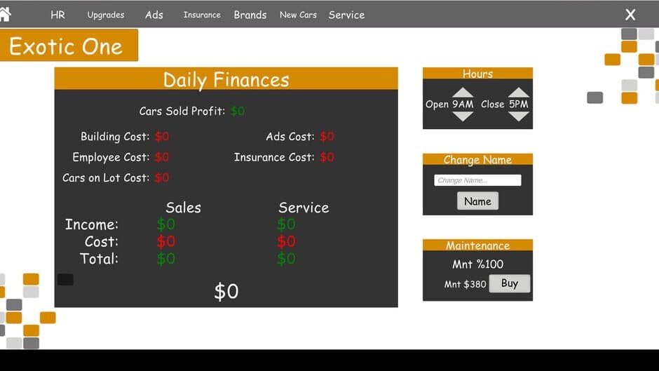 Auto World Tycoon screenshot