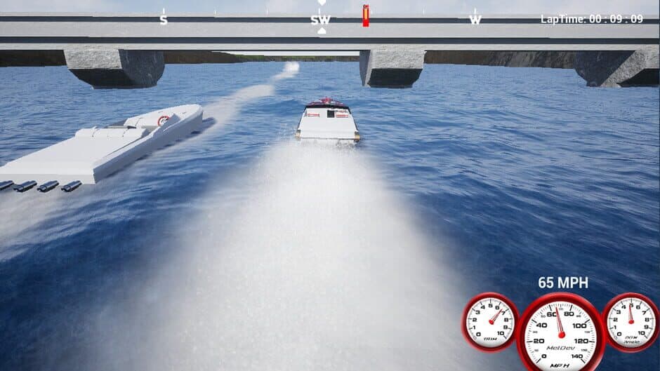 Meldev Power Boat Racing screenshot