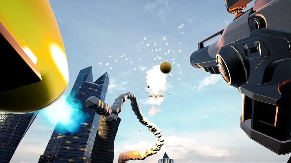 Jetpack City Action VR screenshot