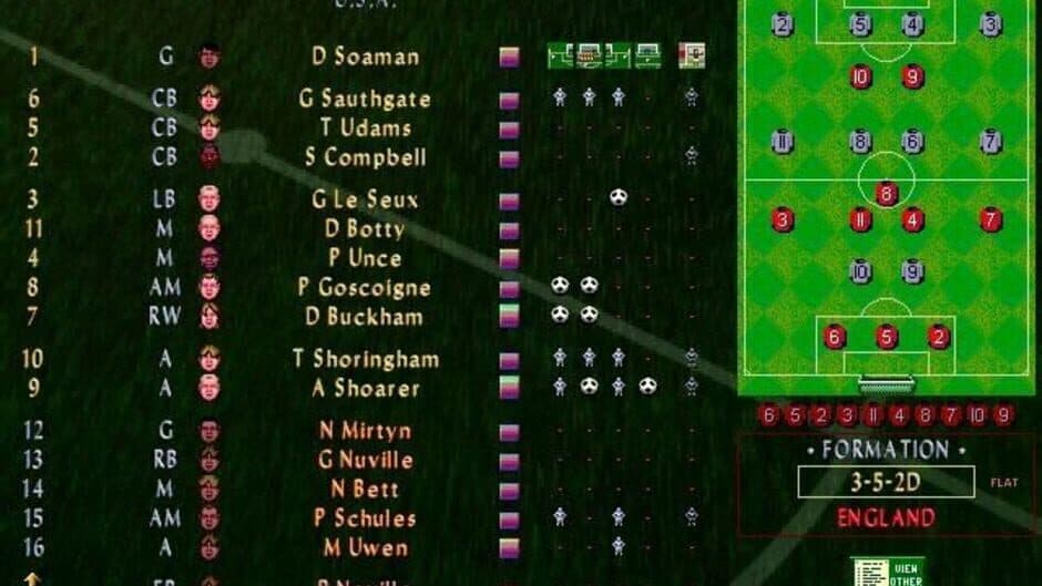 Sensible Soccer '98 screenshot