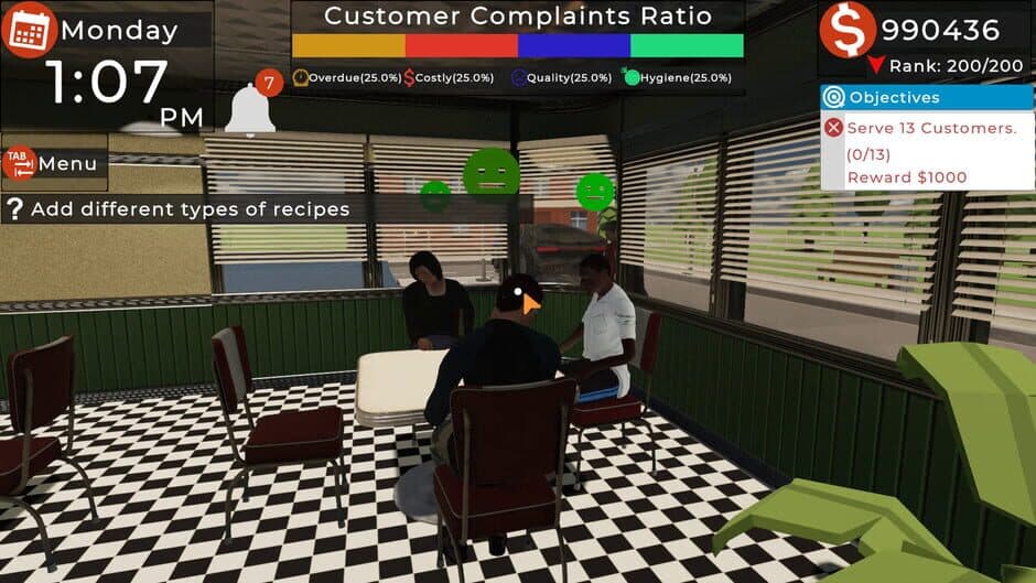 Pizza Shop Manager screenshot
