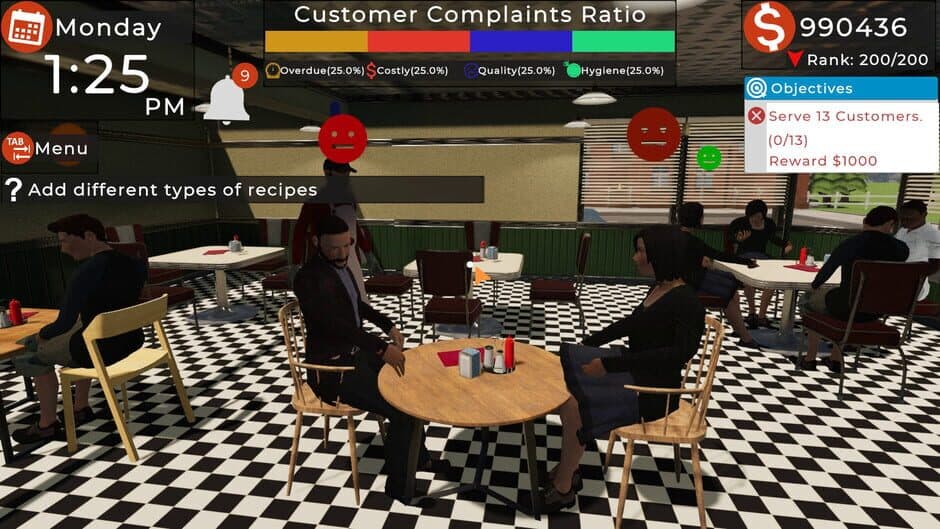 Pizza Shop Manager screenshot