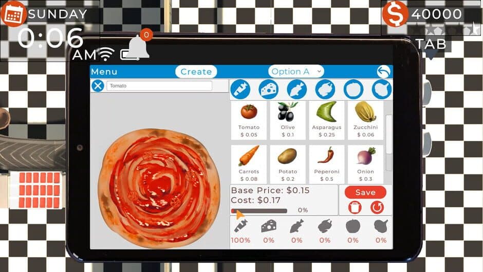 Pizza Shop Manager screenshot