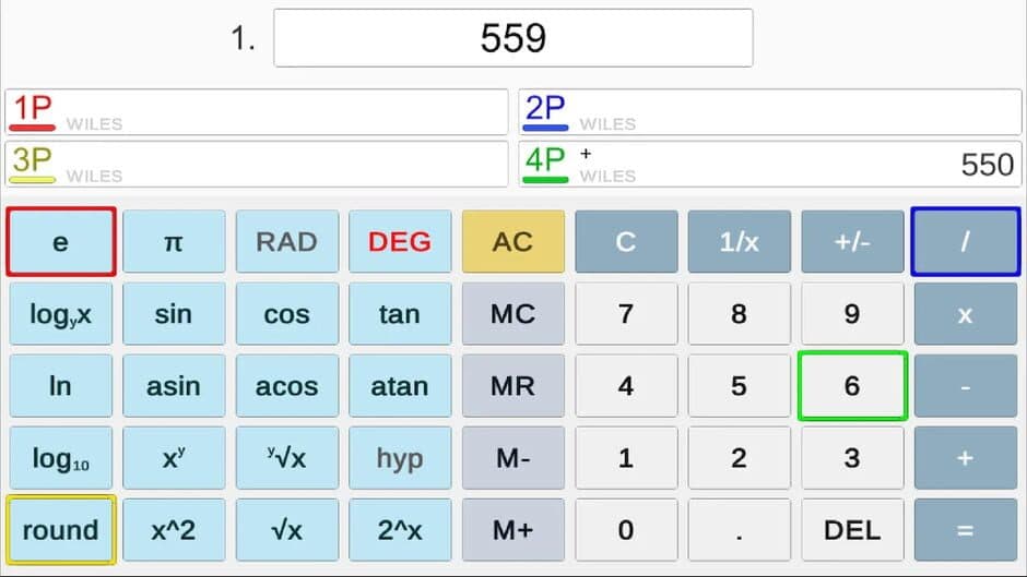 Battle Calculator screenshot