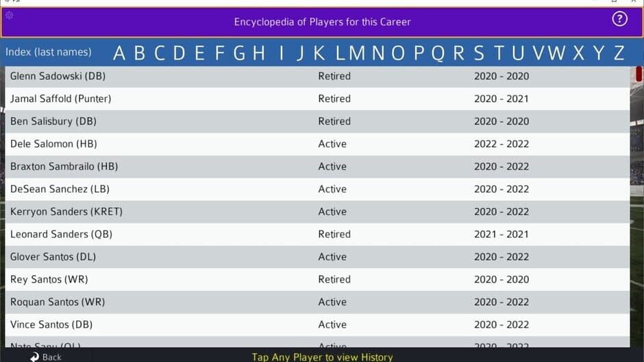 Pro Strategy Football 2022 screenshot