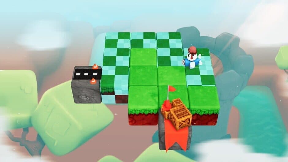 Panda in the clouds screenshot