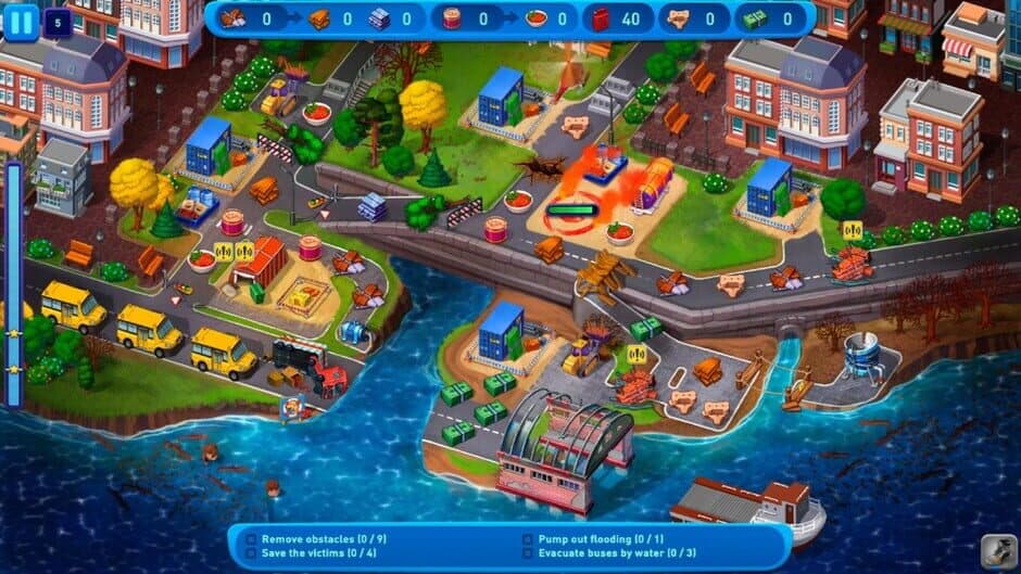 Emergency Crew: Volcano Eruption screenshot