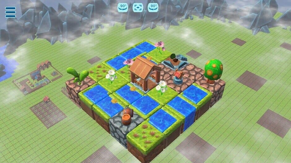 Floating Farmer: Logic Puzzle screenshot