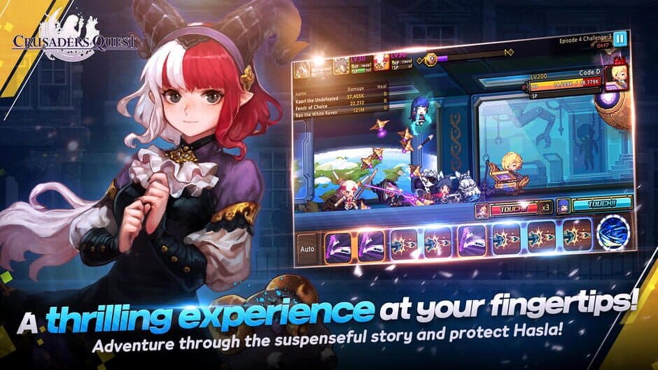 Crusaders Quest screenshot