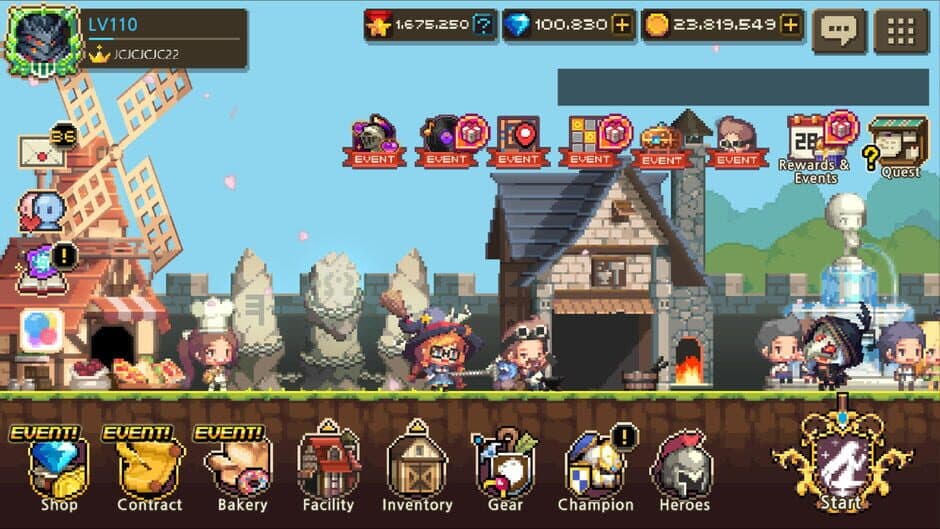 Crusaders Quest screenshot