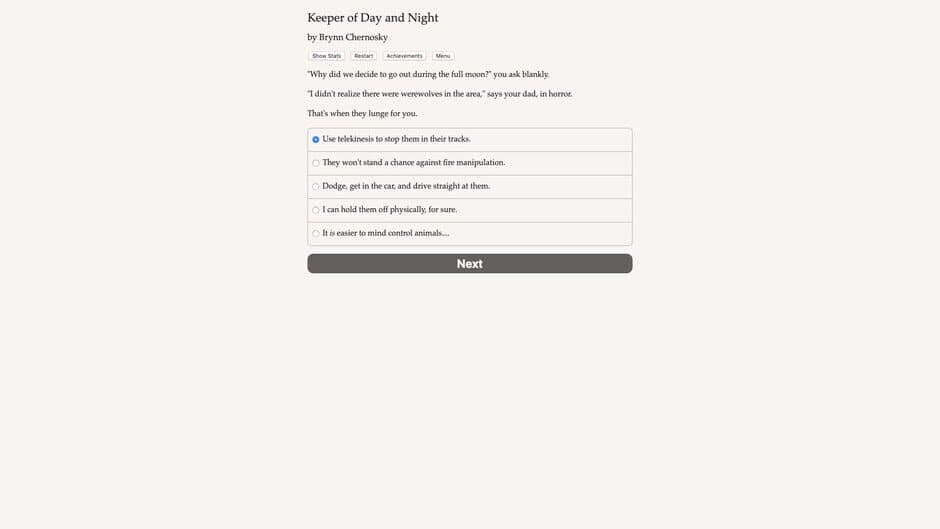 Keeper of the Day and Night screenshot
