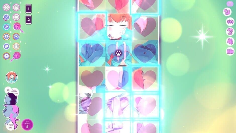 Mosaique Neko Waifus 2 screenshot