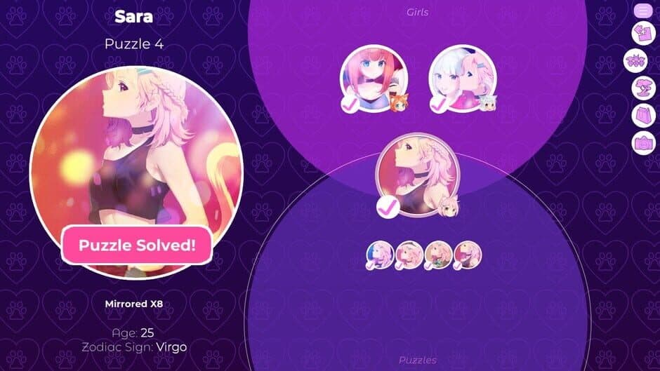 Mosaique Neko Waifus 2 screenshot