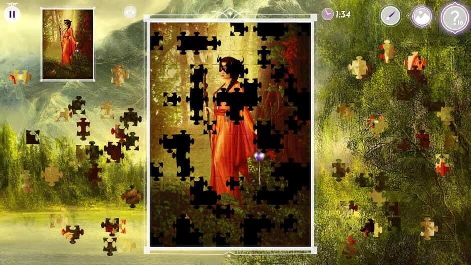 Dark Fantasy 2: Jigsaw Puzzle screenshot