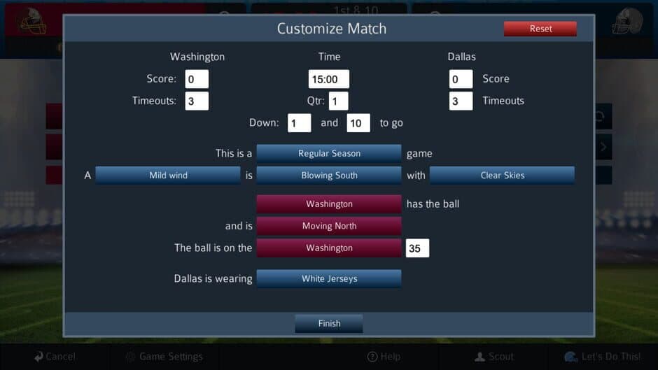 Pro Strategy Football 2021 screenshot