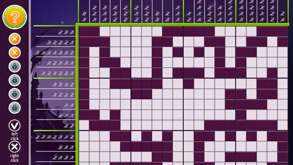 Halloween Riddles Mysterious Griddlers screenshot