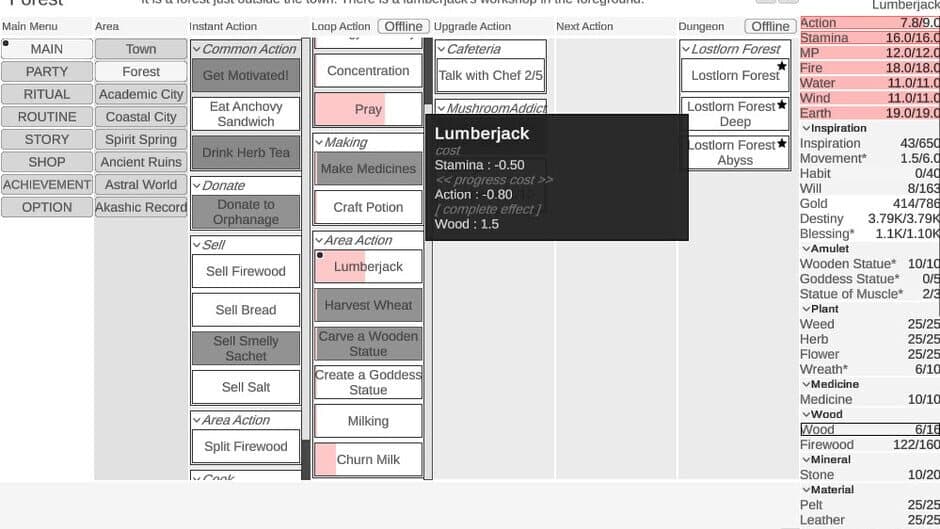 Your Chronicle screenshot