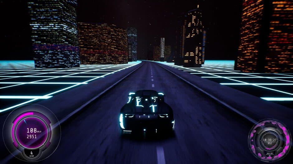 Synthwave Burnout screenshot