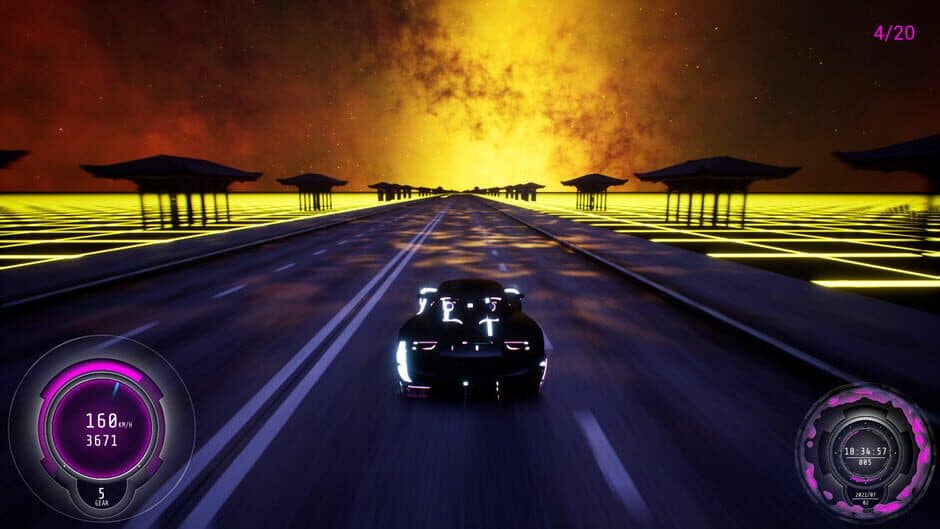 Synthwave Burnout screenshot