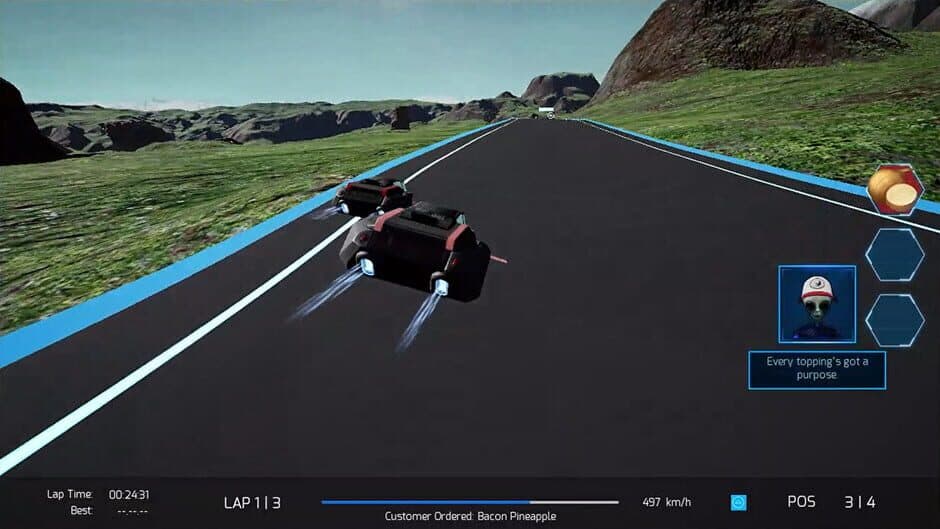 Smugglers of Cygnus: Cygnus Pizza Race screenshot