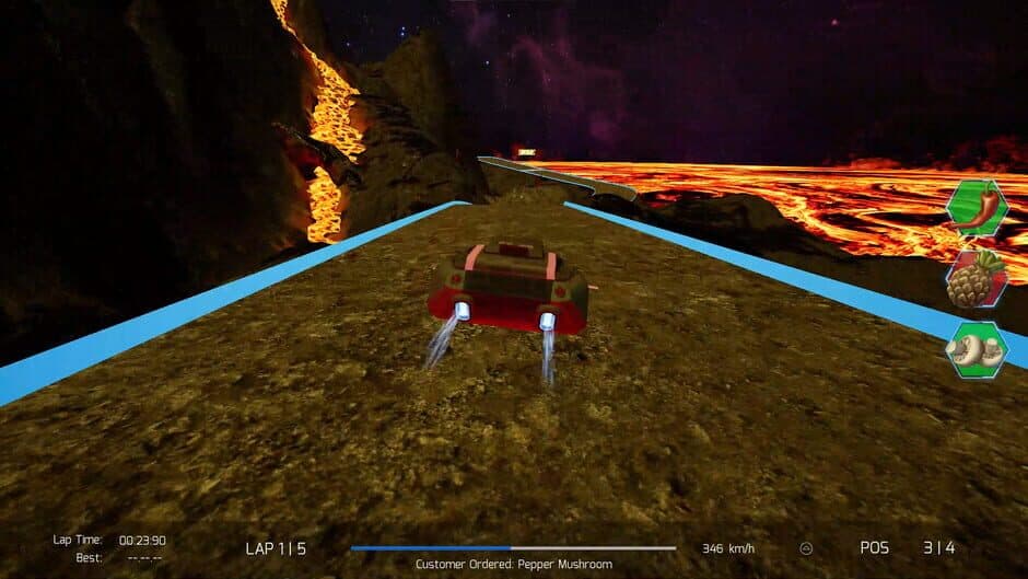 Smugglers of Cygnus: Cygnus Pizza Race screenshot
