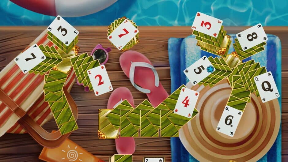 Solitaire Beach Season: Sounds of Waves screenshot