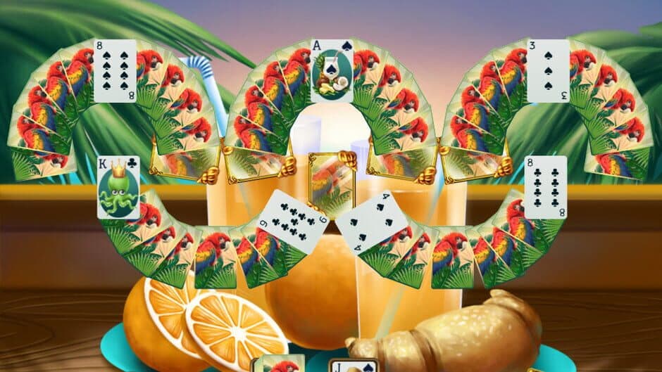 Solitaire Beach Season: Sounds of Waves screenshot