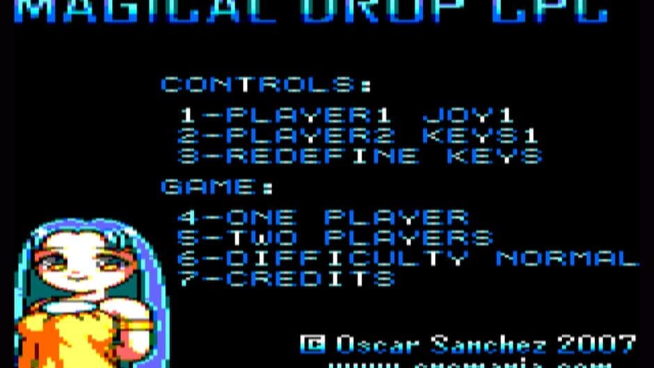 Magical Drop CPC screenshot